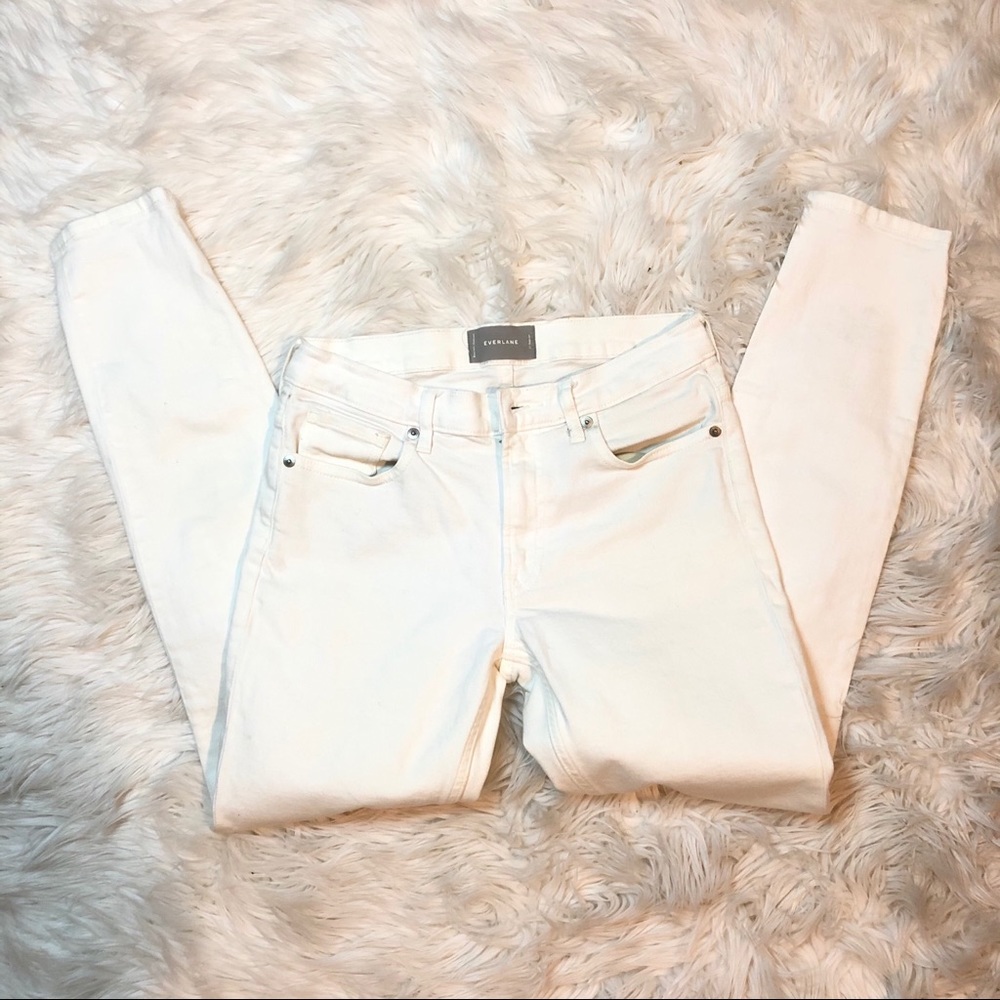Everlane Skinny Mid Rise Jeans